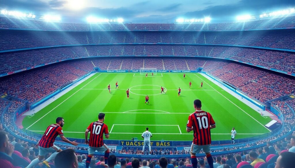 Сравнение стилей великих клубов: Барселона, Реал, Бавария, Ювентус - иллюстрация