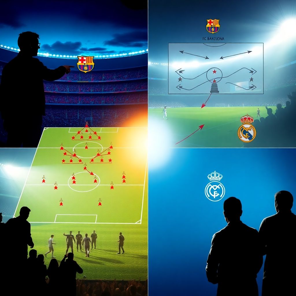 Сравнение стилей великих клубов: Барселона против Реала, Баварии и Ювентуса