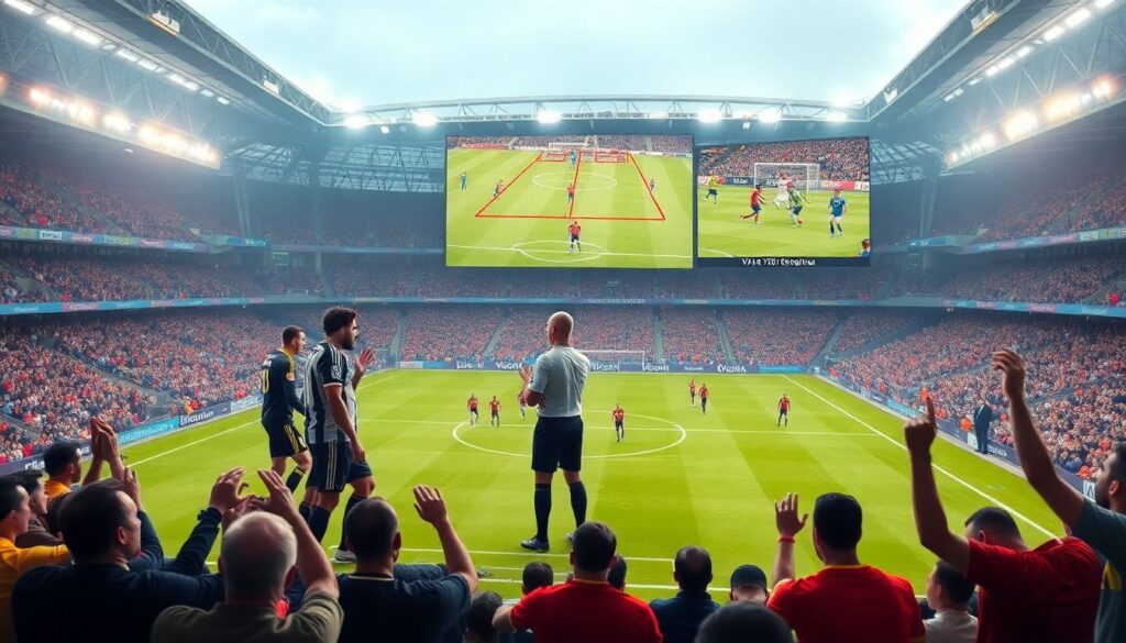 Дискуссии вокруг судейства в топ-лигах и их влияние на результаты - иллюстрация