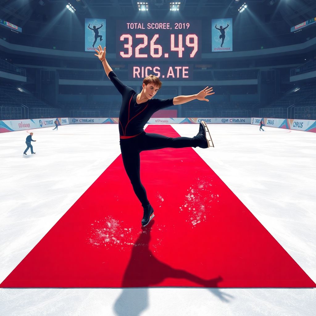 Петр Гуменник: завышенные 326,49 балла на предолимпийском турнире Грушмана