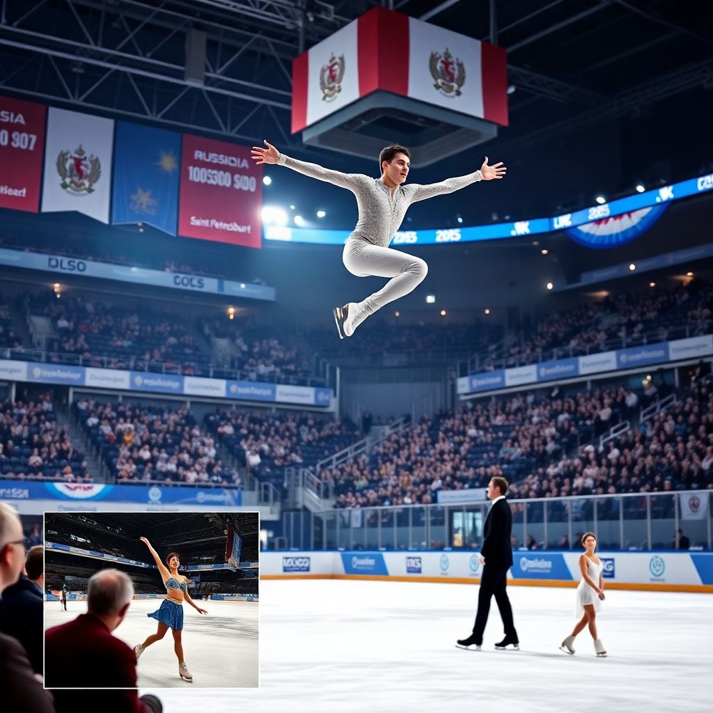 Чемпионат России по прыжкам‑2025 с четверным акселем и беременной Александрой Трусовой