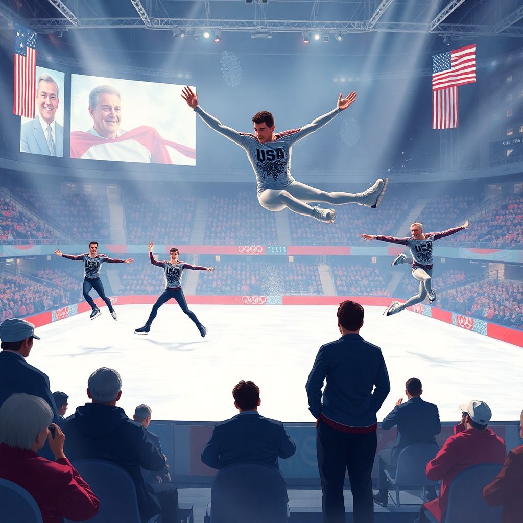 Мужская сборная США по фигурному катанию: русские корни и путь к Олимпиаде‑2026