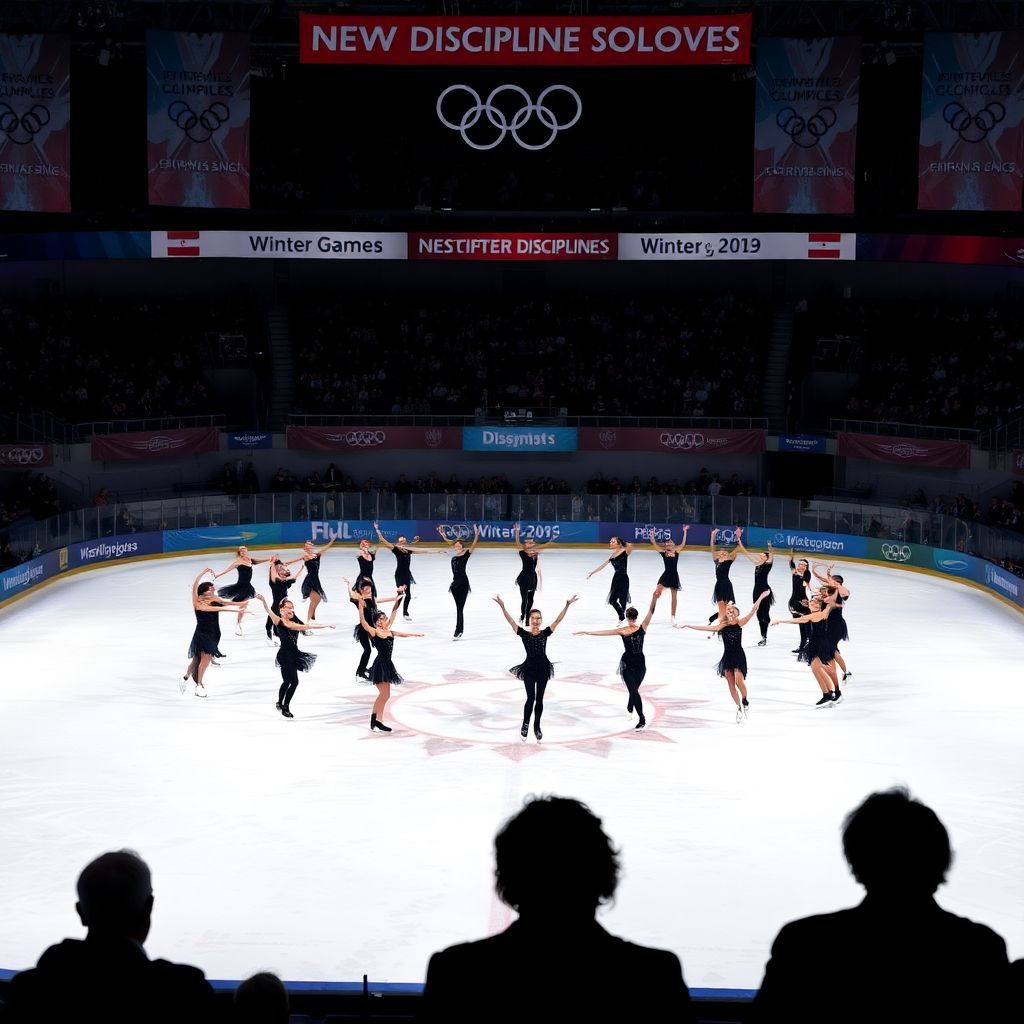 Синхронное фигурное катание synchro9: олимпийский дебют на Играх 2030